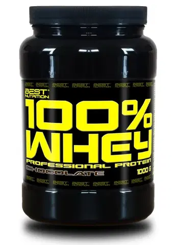 Srvátkový koncentrát (WPC) 100% Whey Professional Protein - Best Nutrition 1000 g Vanilka