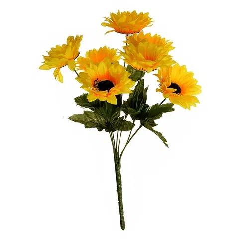 Kvety Umelá kytica Slnečnica, 37 cm 