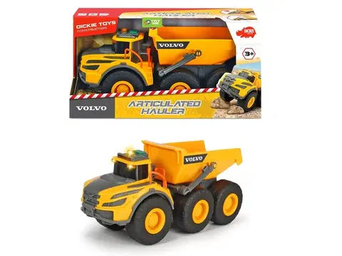 Hračky - dopravné stroje a traktory DICKIE - Kĺbové nákladné auto Volvo 23 cm