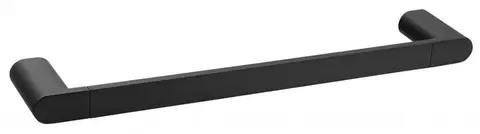 Držadlá k vani SAPHO - FLORI držiak uterákov 400x70mm, čierný RF010/15