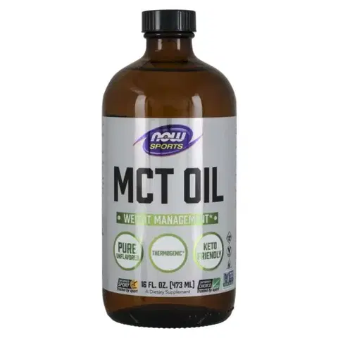 MCT olej NOW® Foods NOW MCT olej, 473 ml