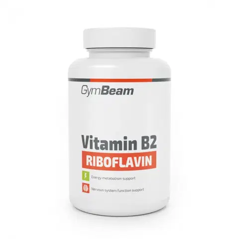 Vitamíny B GymBeam Vitamín B2 (Riboflavín) 90 kaps.