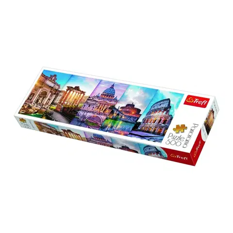 Puzzle Trefl Cestování po Itálii koláž 29505 500 dílků