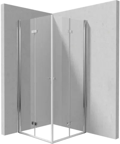 Sprchovacie kúty DEANTE/S - Sprchovací kút dvojité skladací 90x90 KTSX041P+KTSX041P KERRIA/0399