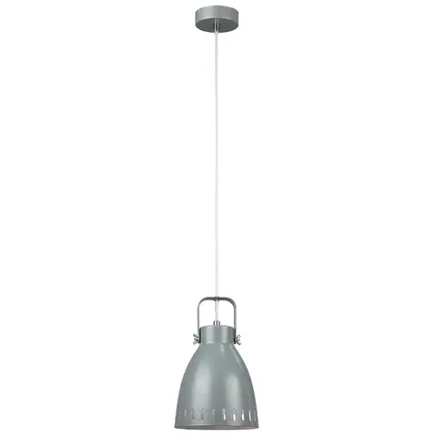 Lampy Visiaca lampa, sivá/kov, AIDEN TYP3