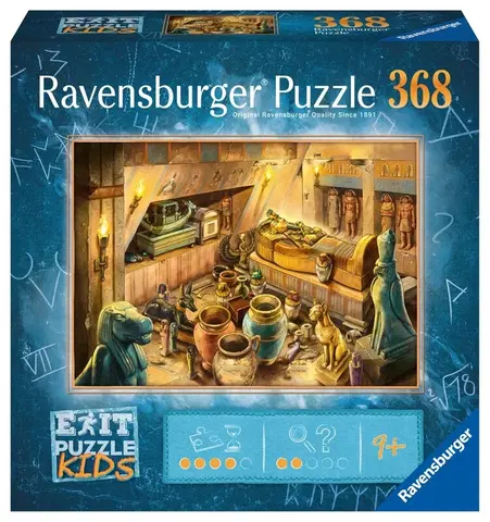 Hračky puzzle RAVENSBURGER - Exit kids puzzle: egypt 368 dielikov