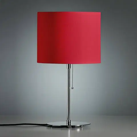 Stolové lampy TECNOLUMEN TECNOLUMEN Walter Schnepel, stolná lampa červená