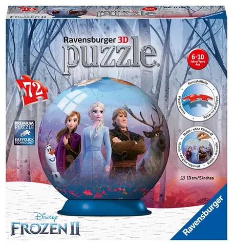 Hračky puzzle RAVENSBURGER - Disney Ľadové Kráľovstvo 2 72 Dielikov