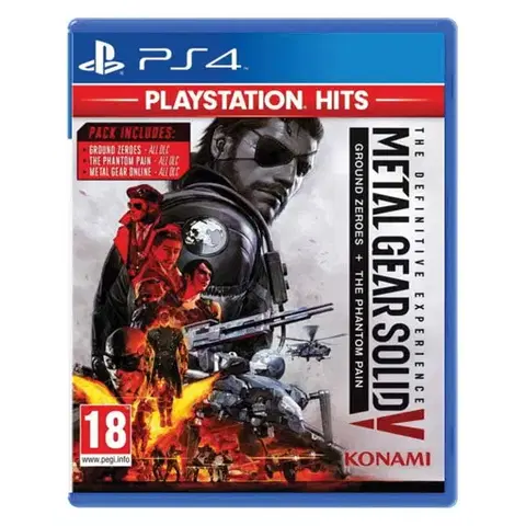 Hry na Playstation 4 Metal Gear Solid 5: Ground Zeroes + Metal Gear Solid 5: The Phantom Pain (The Definitive Experience) PS4