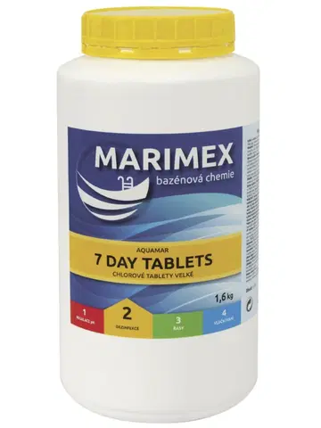 Bazénová chémia MARIMEX 11301203 Aquamar 7Day Tabs 1,6 kg