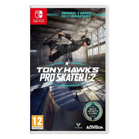 Hry pre Nintendo Switch Tony Hawk’s Pro Skater 1+2 NSW