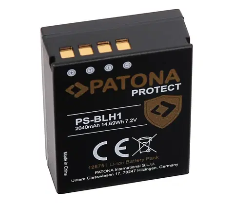 Predlžovacie káble PATONA PATONA - Aku Olympus BLH-1 2040mAh Li-Ion Protect 