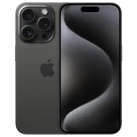 Mobilné telefóny Apple iPhone 15 Pro 128GB, titánová čierna