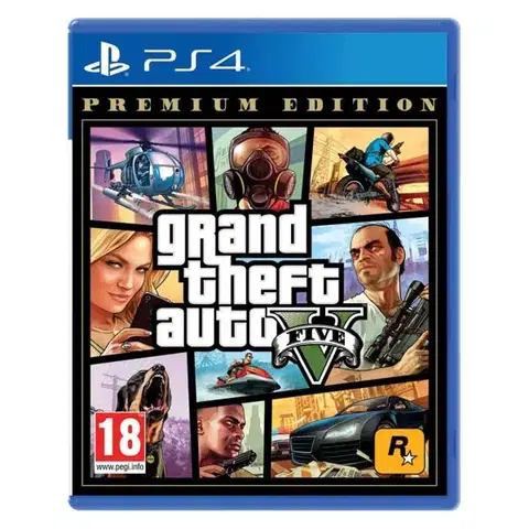 Hry na Playstation 4 Grand Theft Auto 5 (Premium Edition) PS4