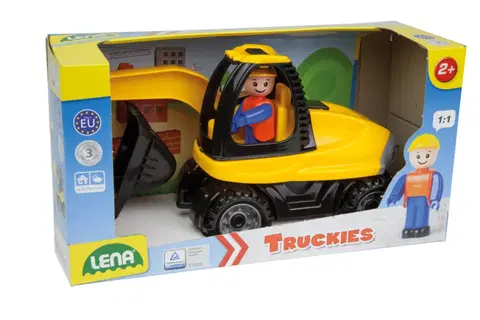 Hračky - dopravné stroje a traktory Truckies bager