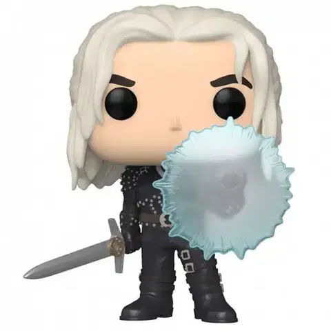Zberateľské figúrky POP! TV: Geralt (Shield) (The Witcher) POP-1317