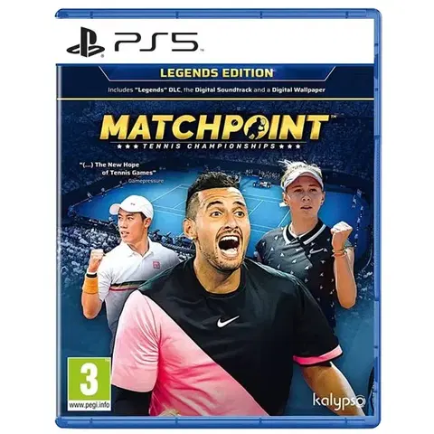Hry na PS5 Matchpoint: Tennis Championships (Legends Edition) PS5