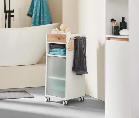Cabinets & Storage Príručný vozík do kúpeľne