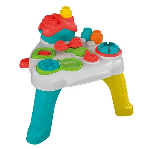 Drevené hračky Clementoni Clemmy baby veselý hrací senzorický stolík