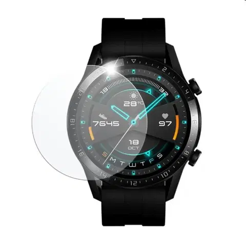 Príslušenstvo k wearables FIXED Ochranné tvrdené sklo pre Huawei Watch GT 2 (46 mm), 2 kusy