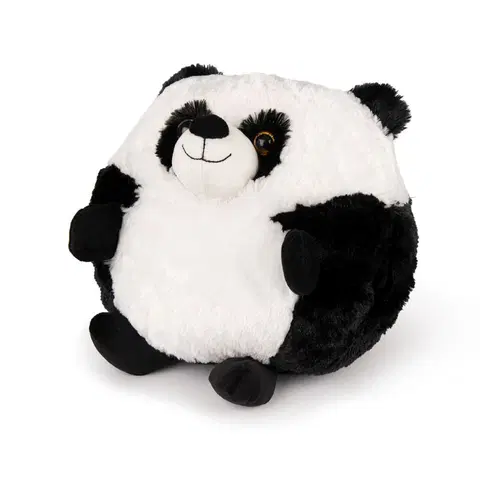 Plyšové hračky COZY NOXXIEZ - HW723 Panda - hrejivý plyšový vankúš 3 v 1