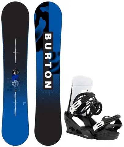 Snowboardy Burton Ripcord Flat Top + Burton Freestyle Re:Flex M 154 cm