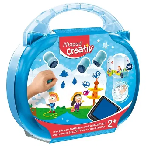 Kreatívne a výtvarné hračky MAPED - Detské pečiatky Early Age (sada)