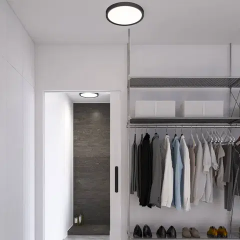 SmartHome stropné svietidlá Nordlux Stropné LED svetlo Liva Smart, čierna