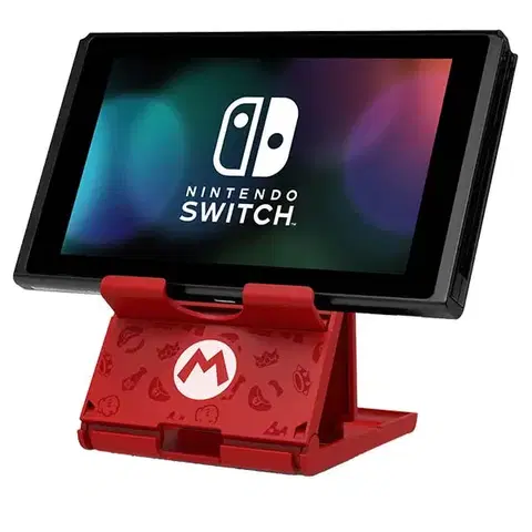 Príslušenstvo k herným konzolám HORI stojan pre konzoly Nintendo Switch (Mario) NSW-084U