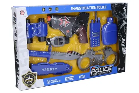 Hračky - figprky zvierat WIKY - Polícia set zbrane