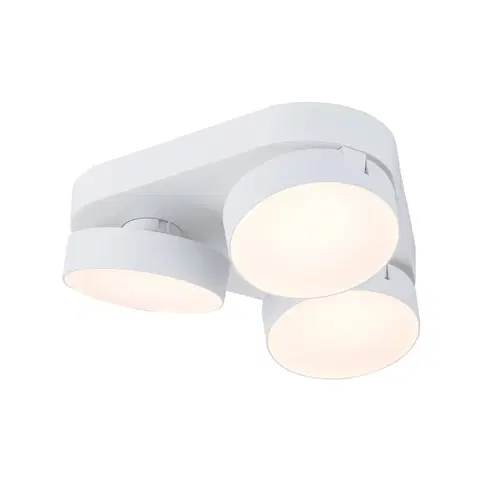 SmartHome stropné svietidlá LUTEC LED stropné bodové svetlá Stanos, CCT, 3-pl. biela
