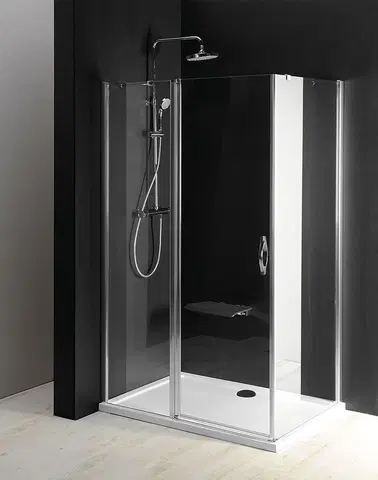 Sprchové dvere GELCO - One štvorcová sprchová zástena 800x800mm L/P varianta GO4880GO3580