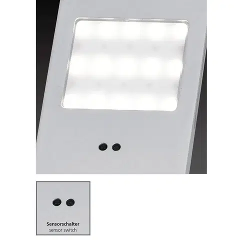 Osvetlenie kuchynskej linky Paul Neuhaus Senzor, nábytková lampa Helena 19x5cm 3-set 3000K