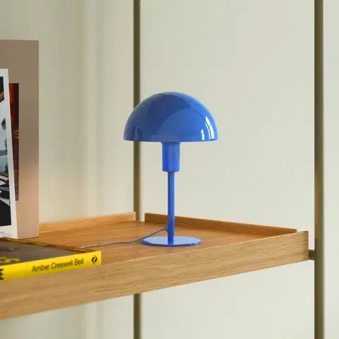 Lampy na nočný stolík Nordlux Stolová lampa Ellen Mini z kovu, modrá