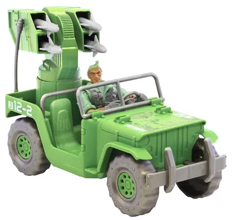 Hračky - dopravné stroje a traktory THE CORPS -  vojak s útočným vozidlom 21 cm