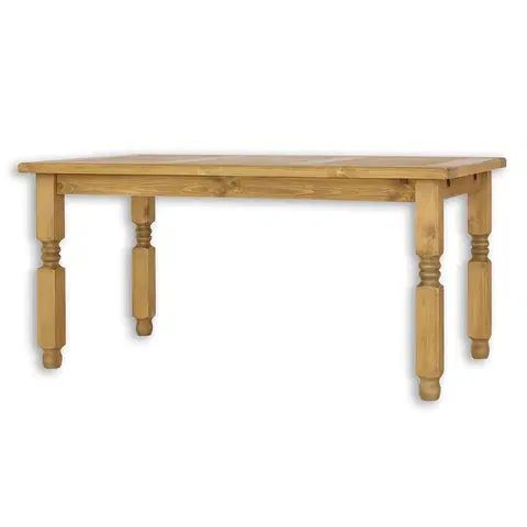 Jedálenské stoly Rustik stôl ST700 200 cm, jasný vosk