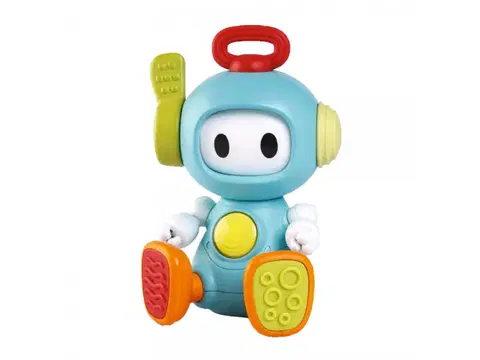 Zvukové a svietiace hračky INFANTINO - Hudobný robot Discovery
