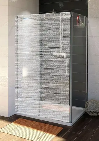 Sprchovacie kúty GELCO - DRAGON bočná stena 700, číre sklo GD7270