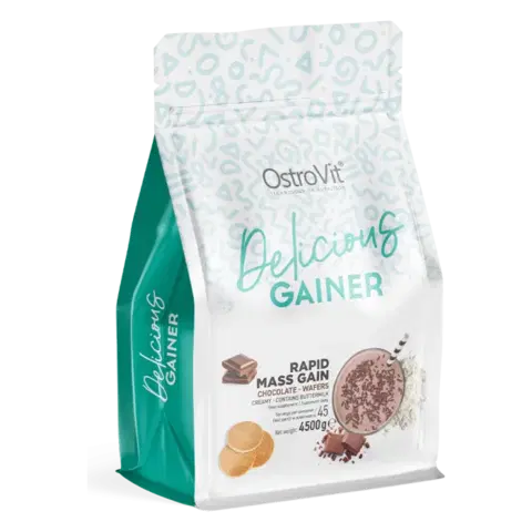 Gainery Ostrovit - Delicious Gainer 4500 g biela čokoláda kokos