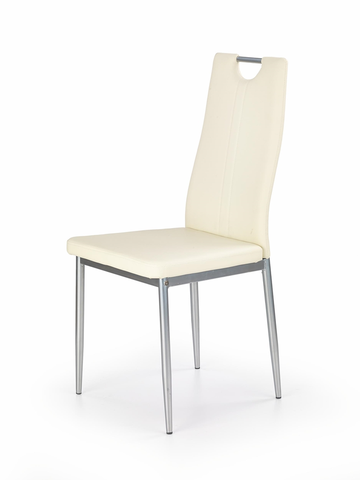 Jedálenské stoličky HALMAR K202 jedálenská stolička krémová