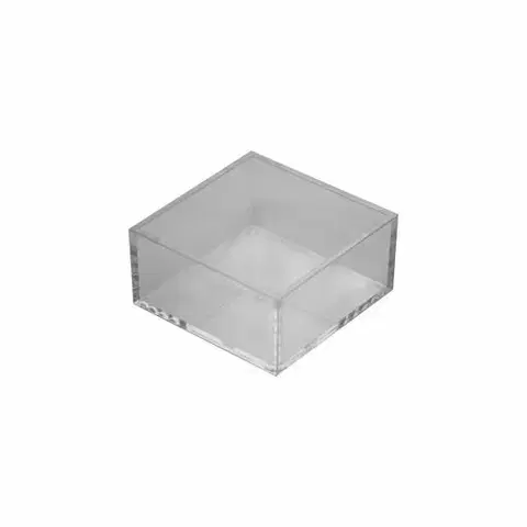 Úložné boxy Compactor Organizér Crystal malý, 9,5 x 9,5 x 5 cm