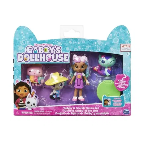Hračky - rozprávkové figúrky SPIN MASTER - Gabby'S Dollhouse Duhová Gabby S Mačičkami