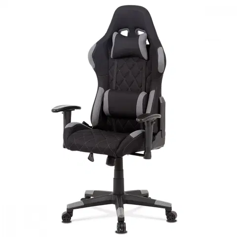 Kancelárske stoličky Kancelárska stolička KA-V606 Autronic Sivá