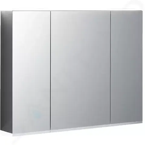 Kúpeľňový nábytok GEBERIT - Option Zrkadlová skrinka s osvetlením, 900x700x172 mm 500.594.00.1