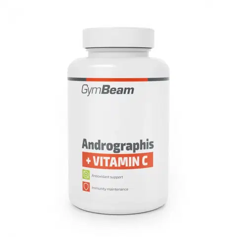 Na podporu imunity GymBeam Andrographis + Vitamín C 90 kaps.