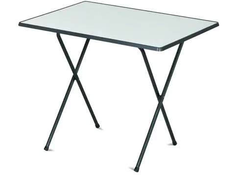 Záhradné stoly ArtRoja Campingový stôl SEVELIT | antracit 80 x 60 cm