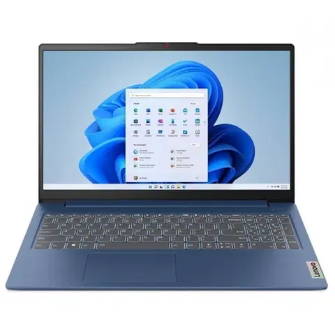 Notebooky Lenovo IdeaPad Slim 3 15AMN8 notebook, AMD R-7320U, 8 GB/512 GB SSD, 15,6" FHD IPS, AMD Radeon, Win11Home, modrá