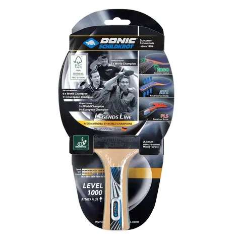 Pingpongové rakety Raketa na stolný tenis DONIC Legends 1000 FSC