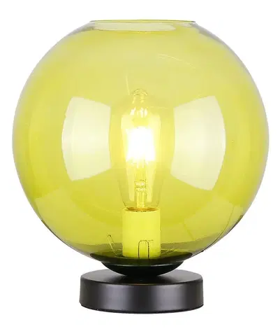 Osvetlenie Stolová lampa GLOBE Candellux Žltá