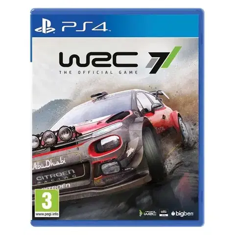Hry na Playstation 4 WRC 7: The Official Game PS4